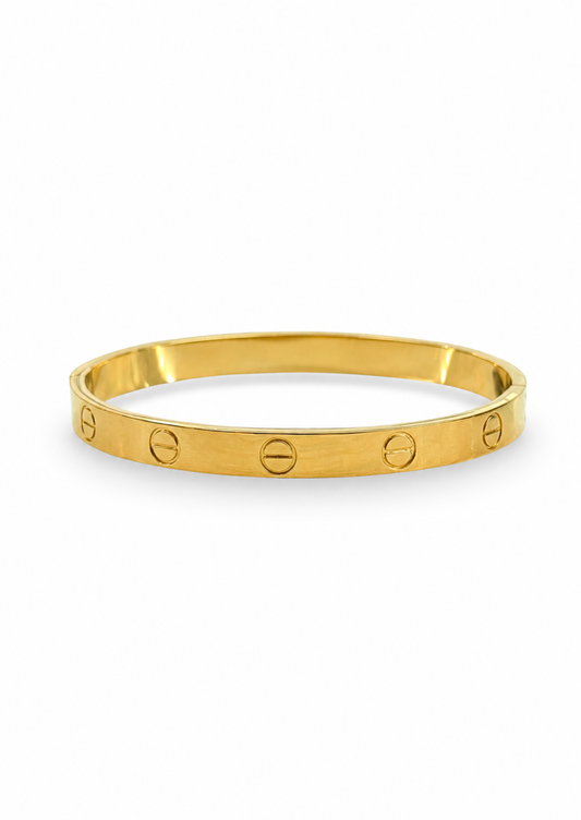 Brazalete patrón tornillo acero inoxidable