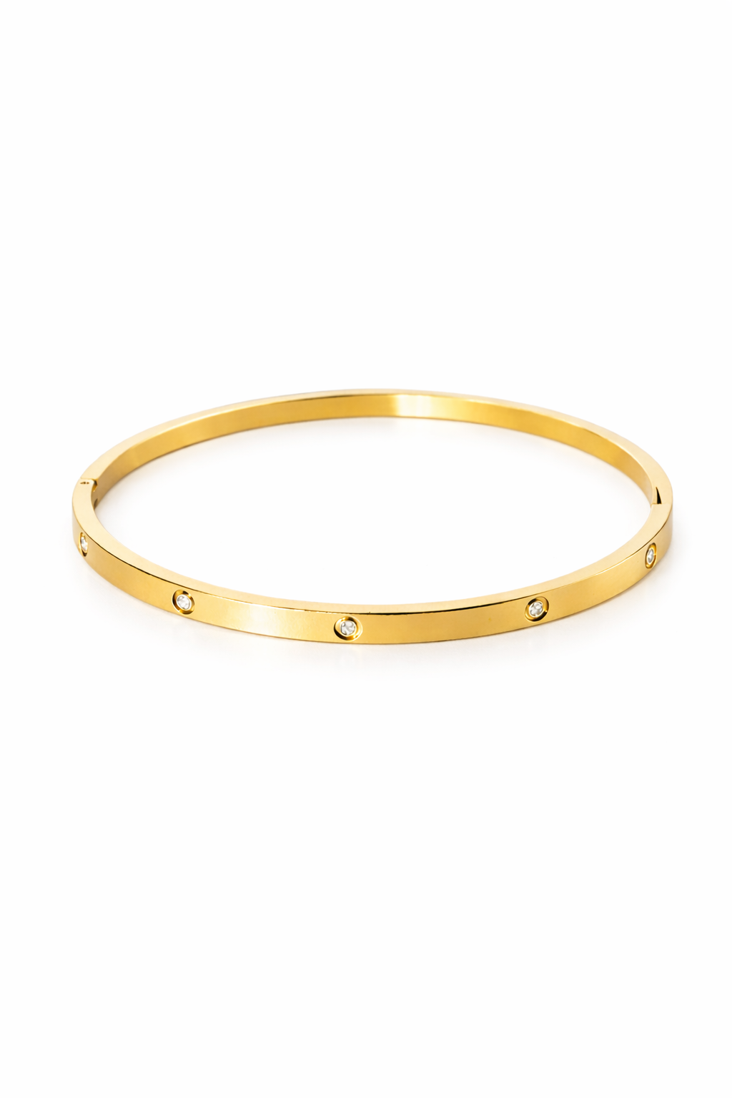 Pulsera lisa acero inoxidable
