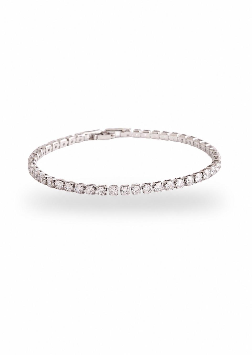 Pulsera tennis cobre con circón