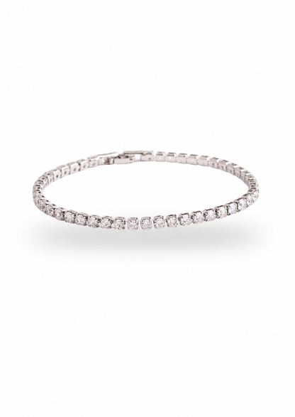 Pulsera tennis cobre con circón