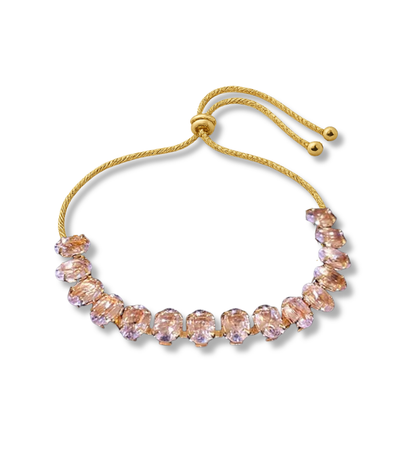 Pulseras De Circon Con Incrustaciones De Cobre