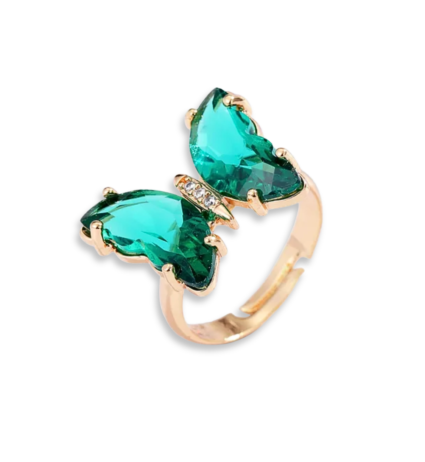 Anillos Mariposa Piedras