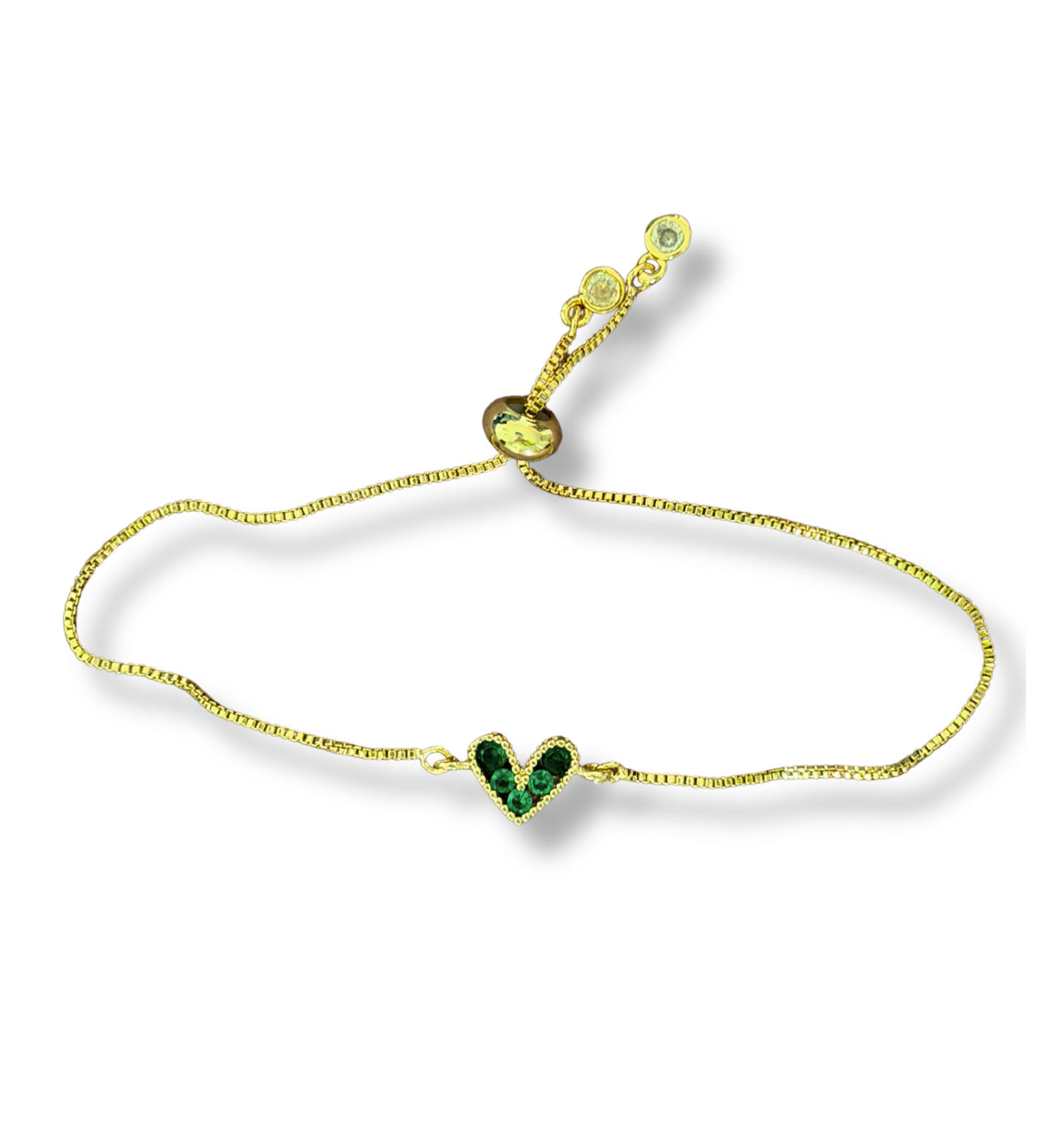 Pulseras de Corazones Ajustables