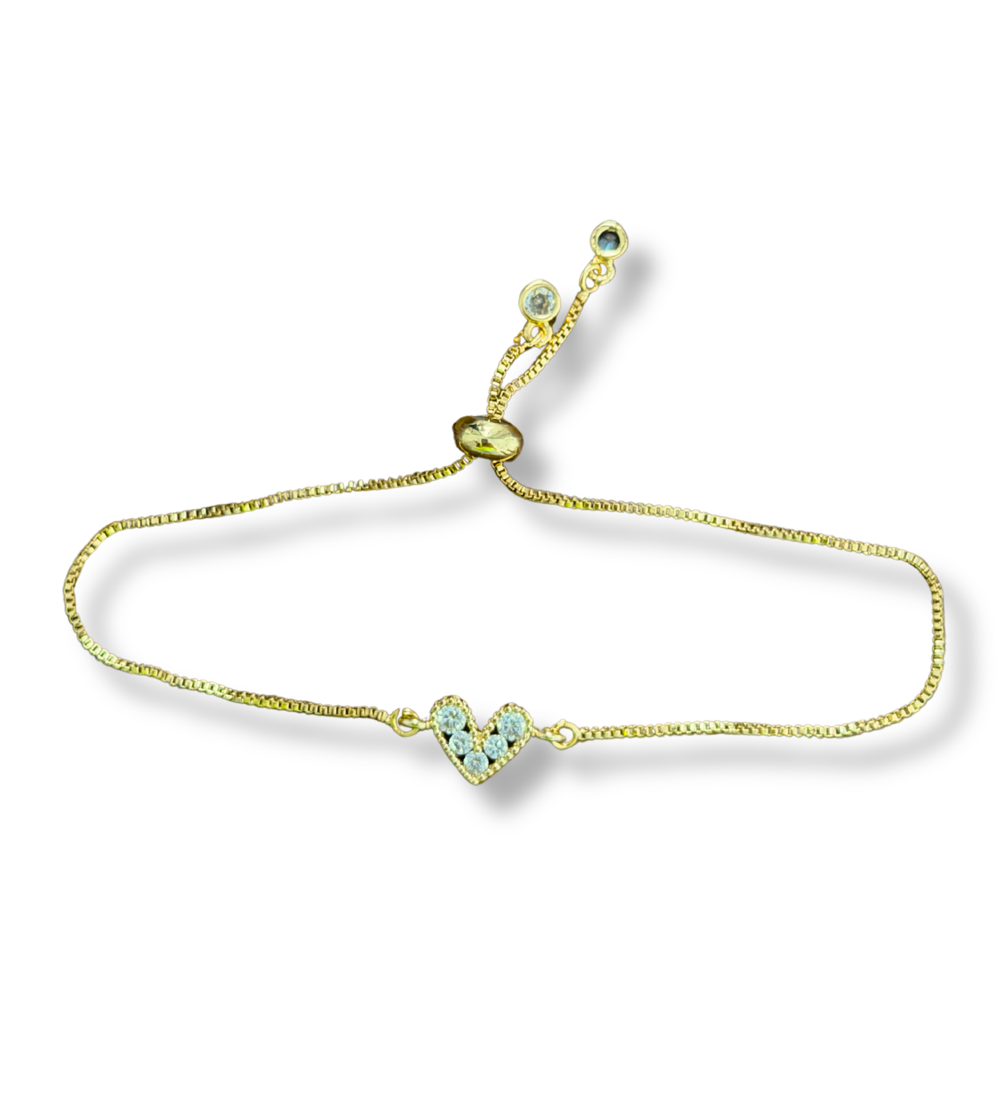 Pulseras de Corazones Ajustables