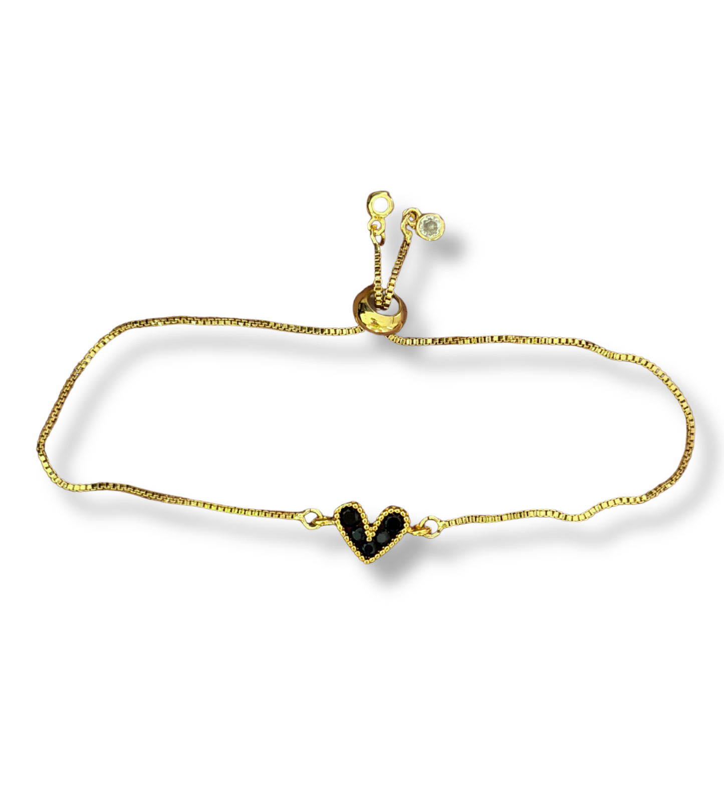 Pulseras de Corazones Ajustables
