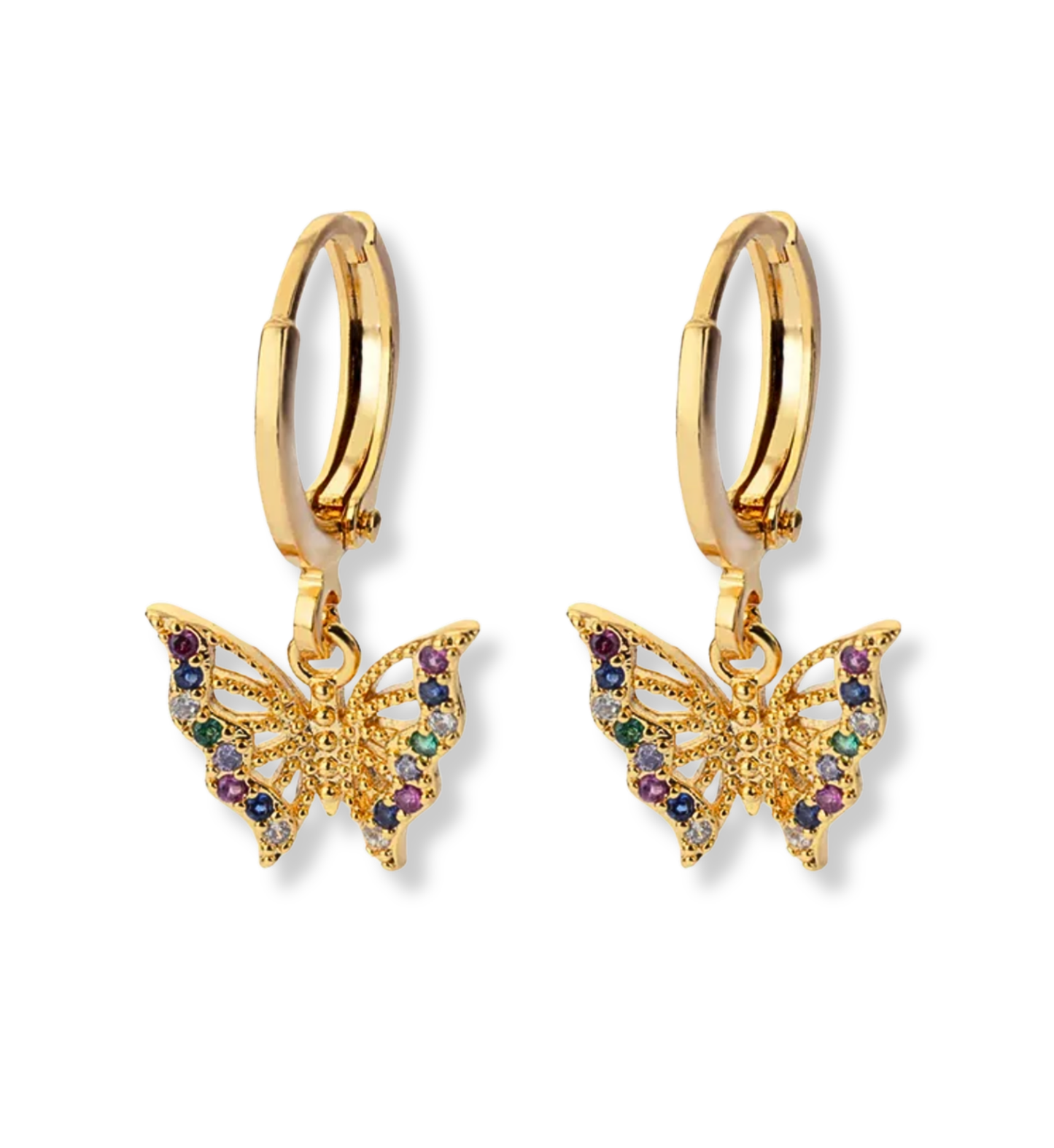 Huggies Mariposa Colores Acero Inoxidable