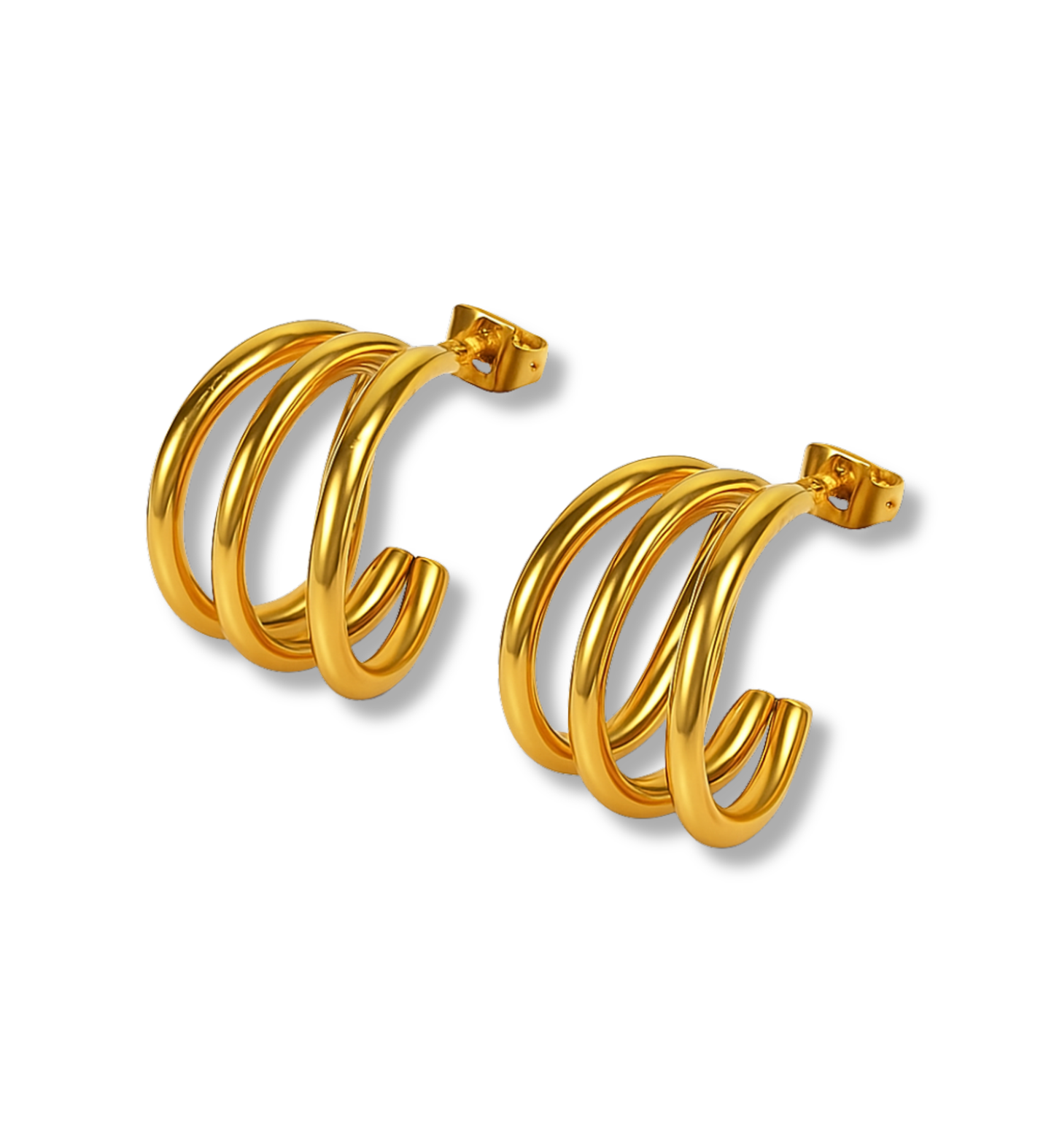 Arracadas Acero Inoxidable 3