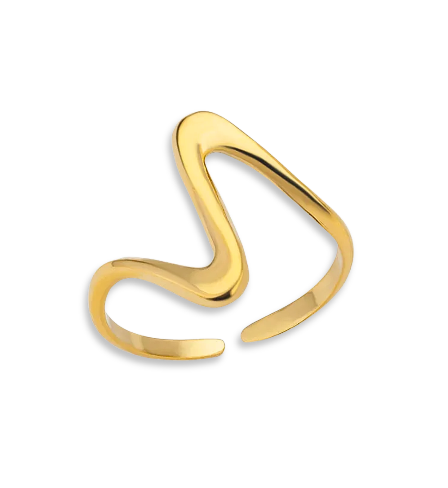 Anillo Geometrico Acero Inoxidable