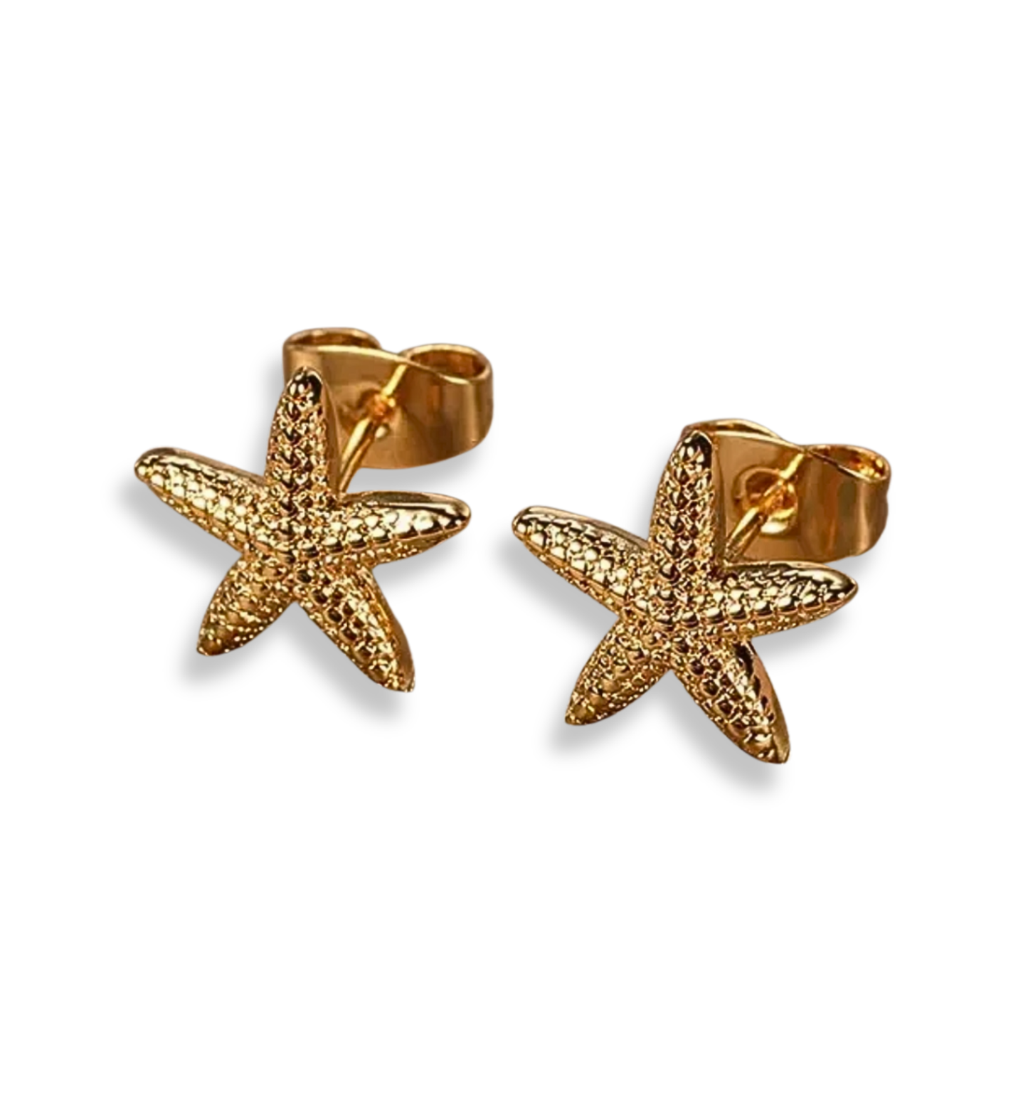 Aretes Estrella de Mar Acero Inoxidable