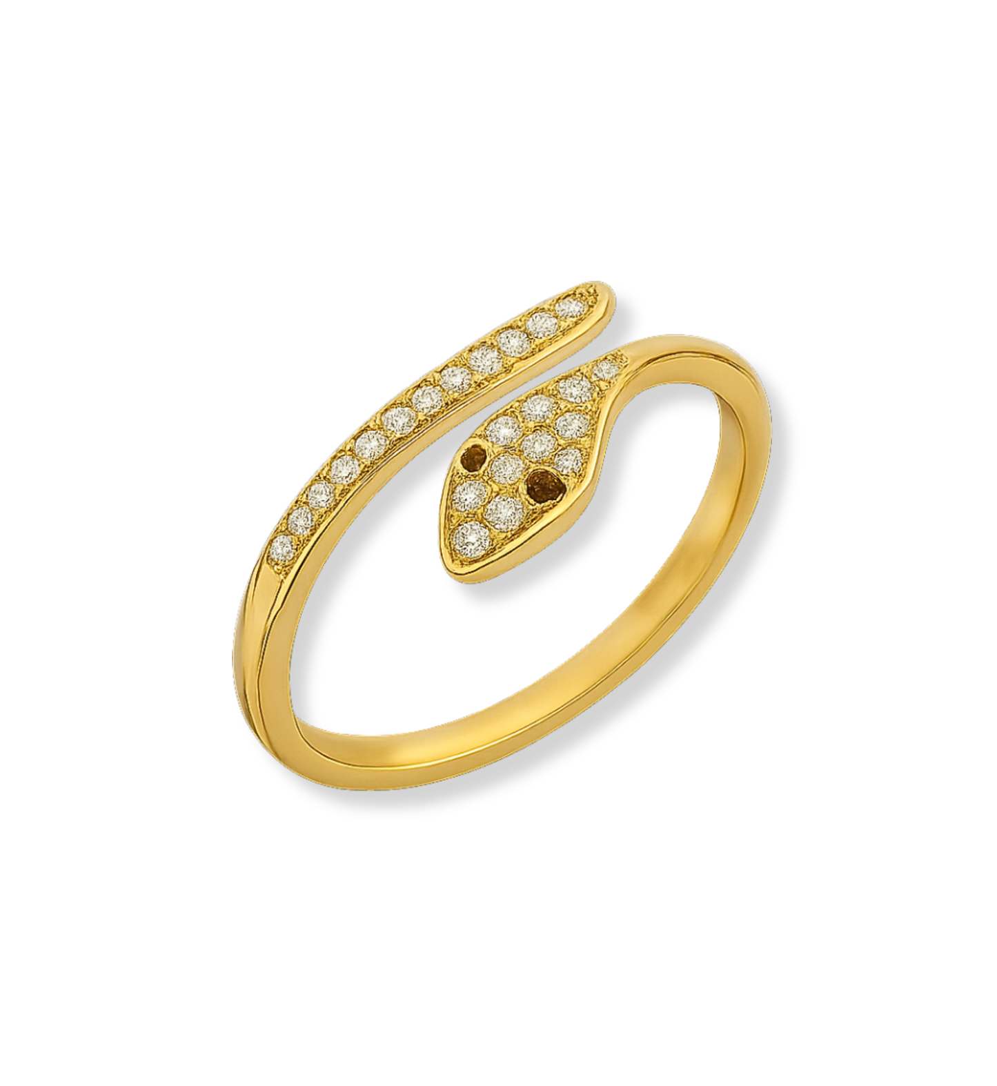 Anillo Serpiente Cobre