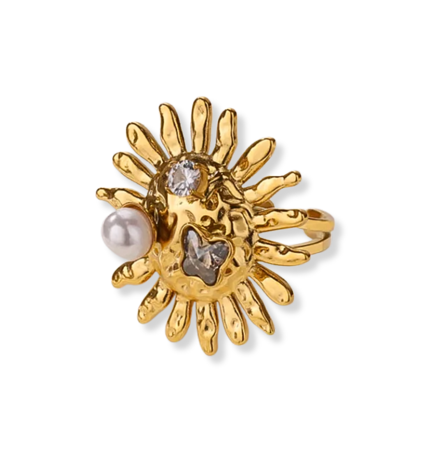 Anillo de Sol Acero Inoxidable