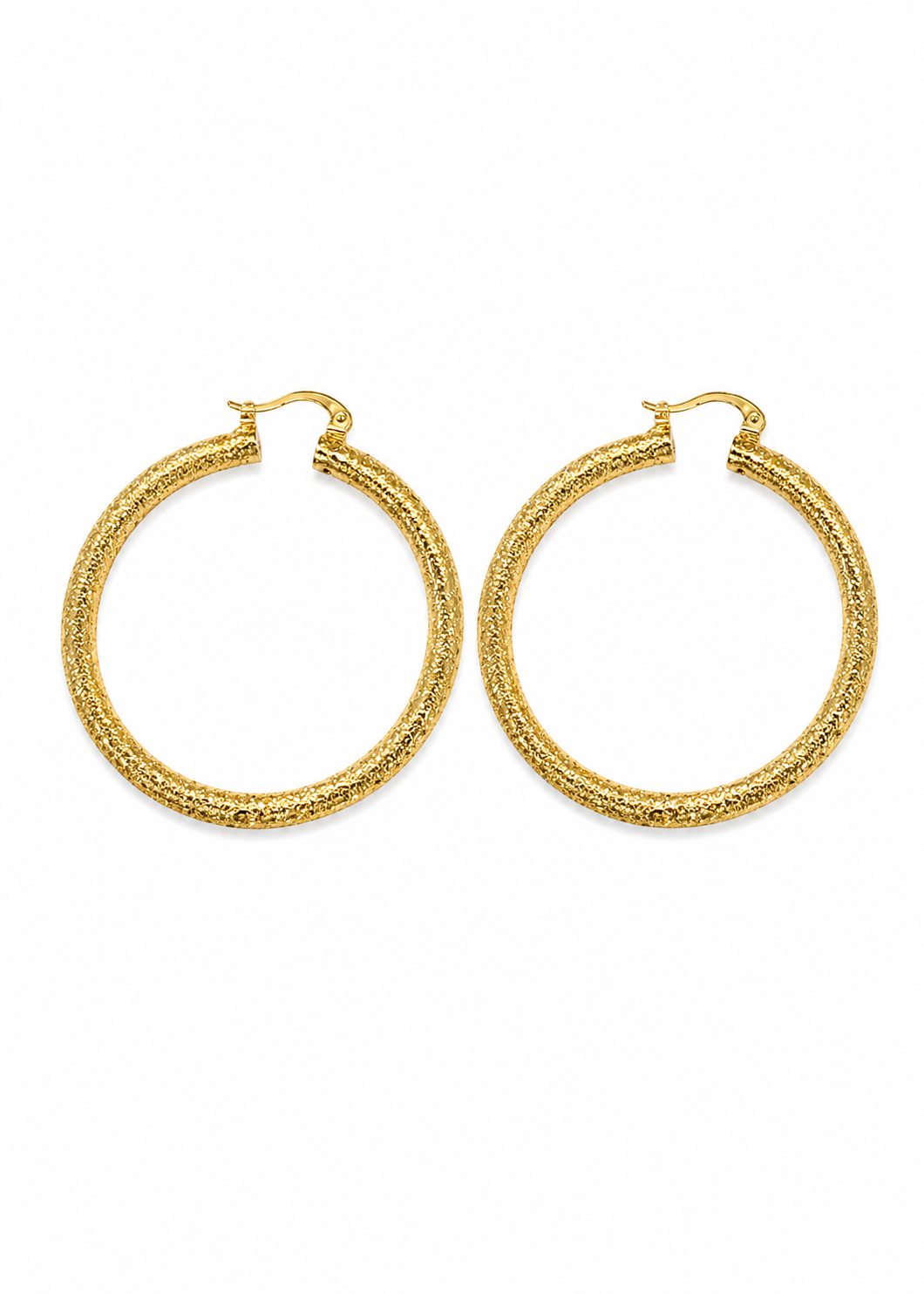 Aretes arracadas arenada grandes baño de oro