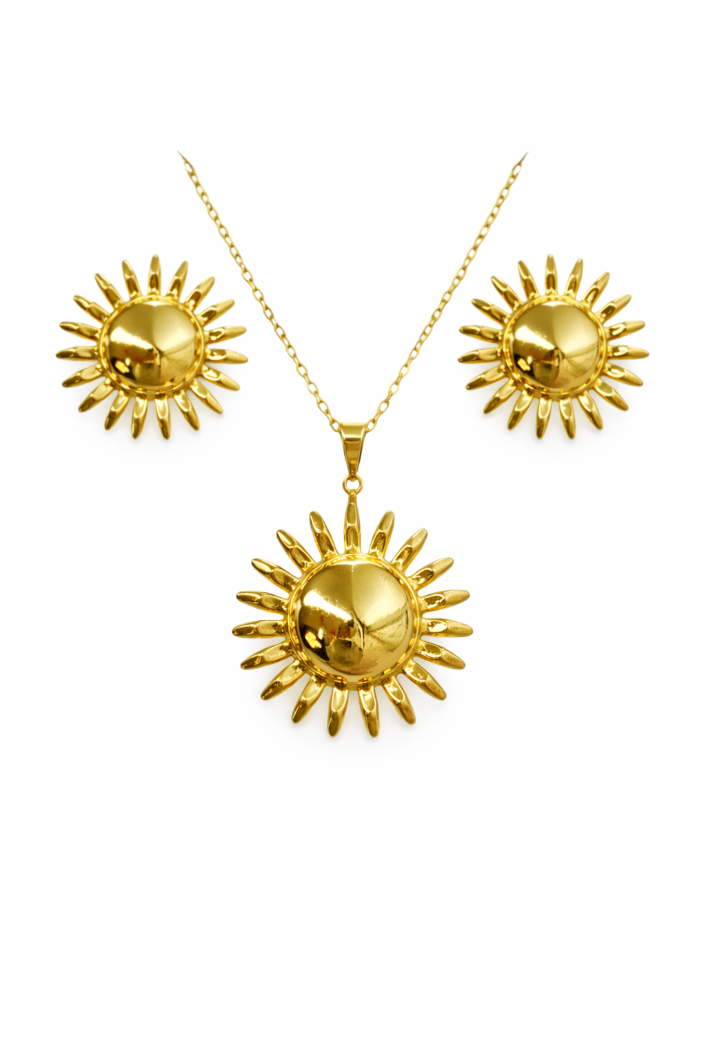 Conjunto Sol acero inoxidable
