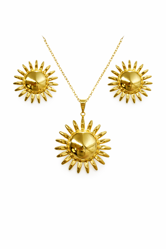 Conjunto Sol acero inoxidable