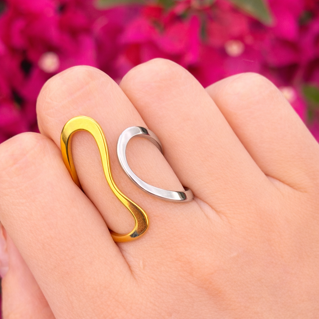 Anillo balance acero inoxidable
