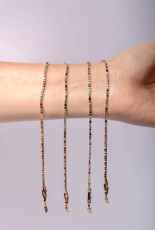 Pulseras de oro laminado