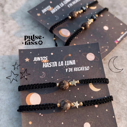 Pulseras Luna y Estrella