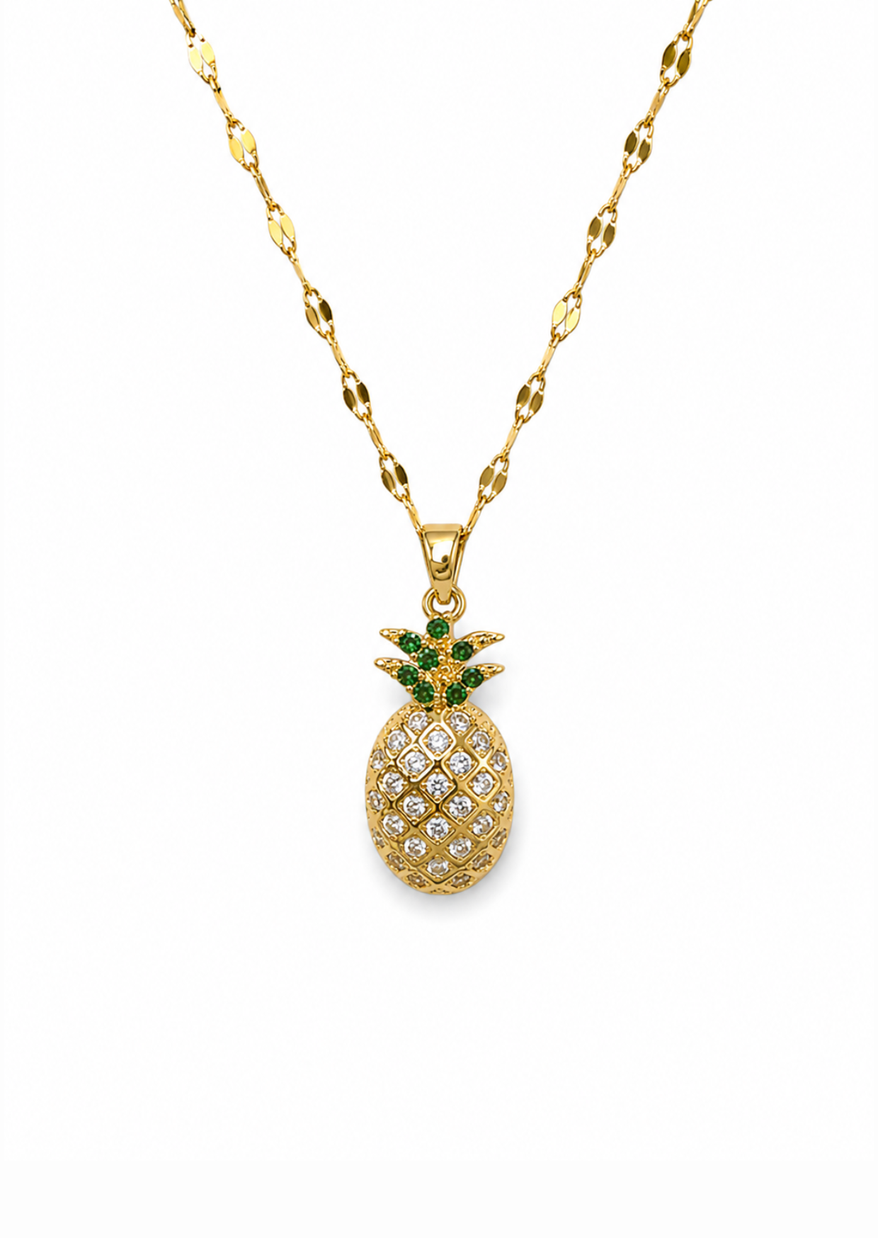 Collar dije de fruta acero inoxidable
