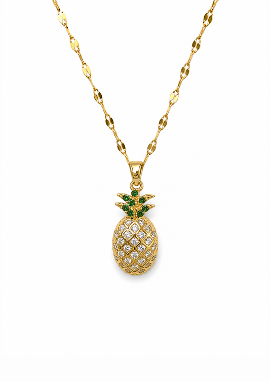 Collar dije de fruta acero inoxidable