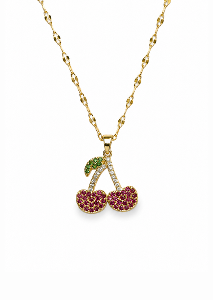 Collar dije de fruta acero inoxidable
