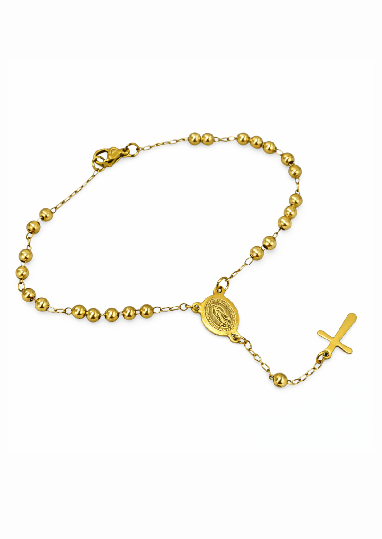 Pulsera decenario acero inoxidable