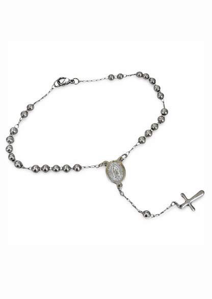 Pulsera decenario acero inoxidable