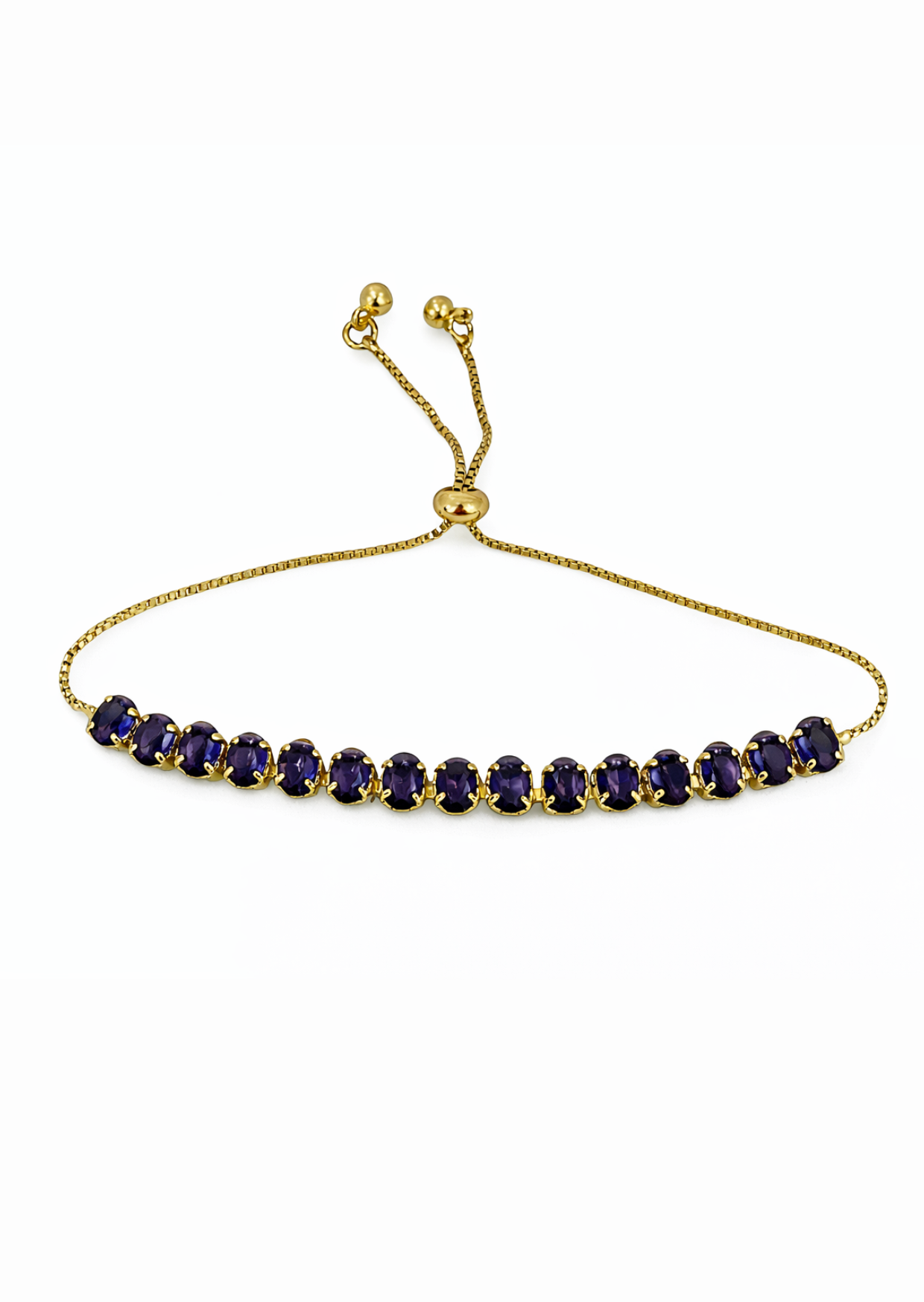 Pulseras Con Incrustaciones Chapa de Oro