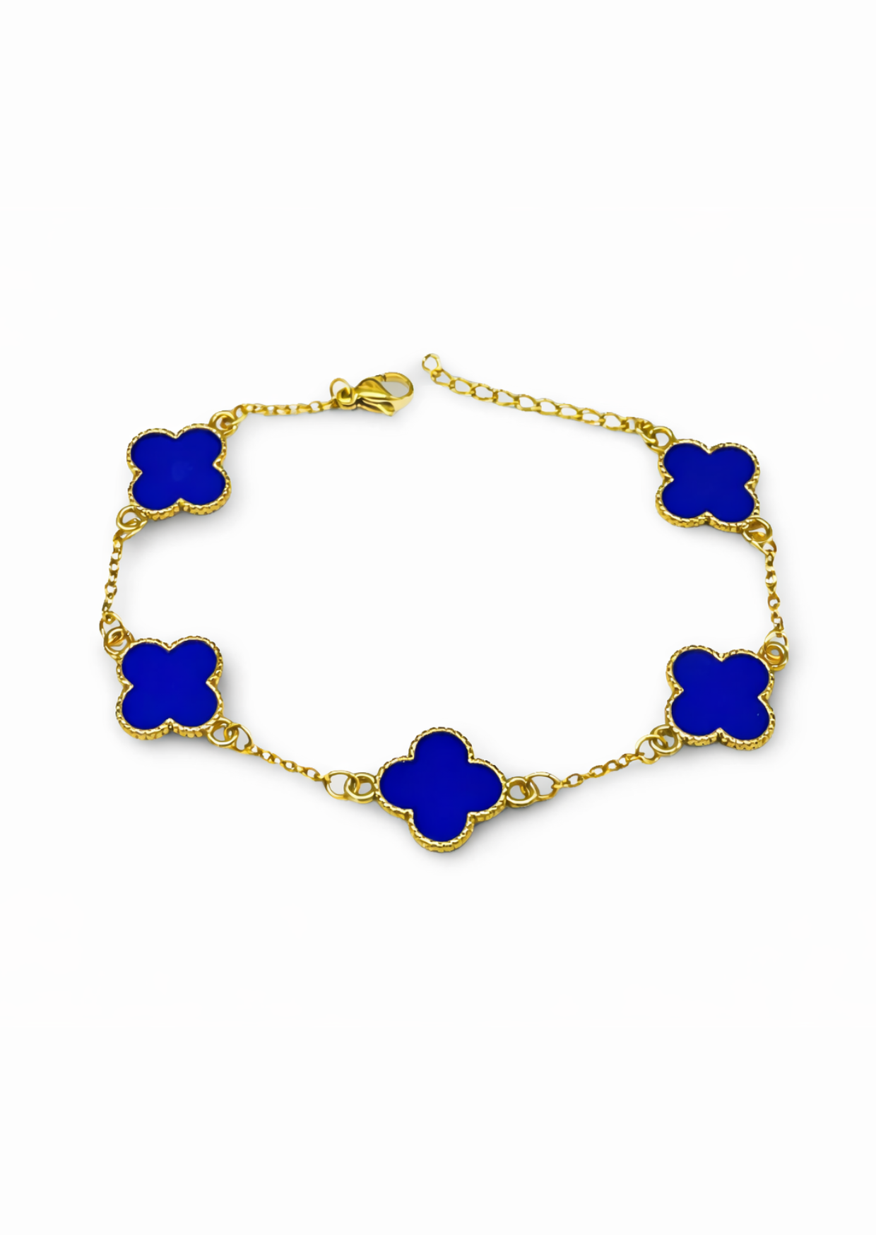 Pulseras estilo vancleef acero inoxidable