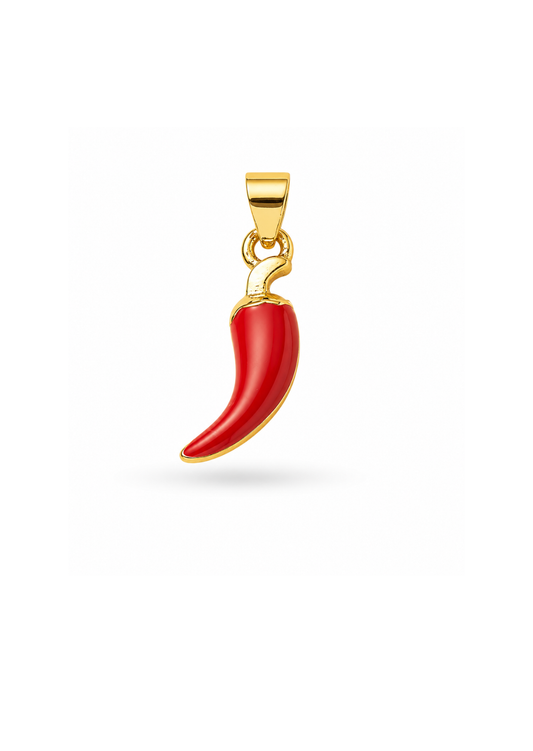 Dije chile italiano chapa de oro