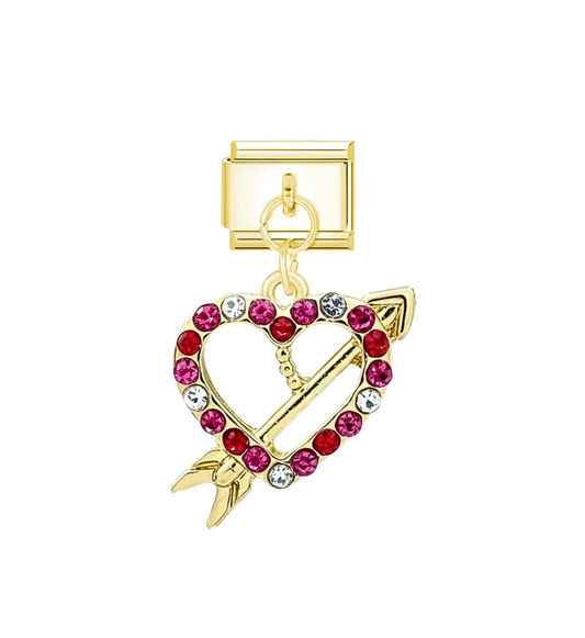 Charm Corazón Flechado