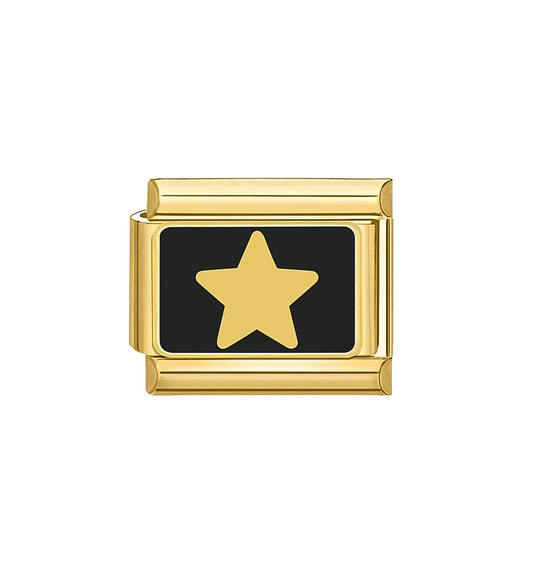 Charm Estrella Negro