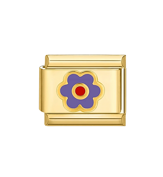 Charm Flor Morada